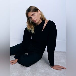 NWT A.L.C. Addison Top Black
